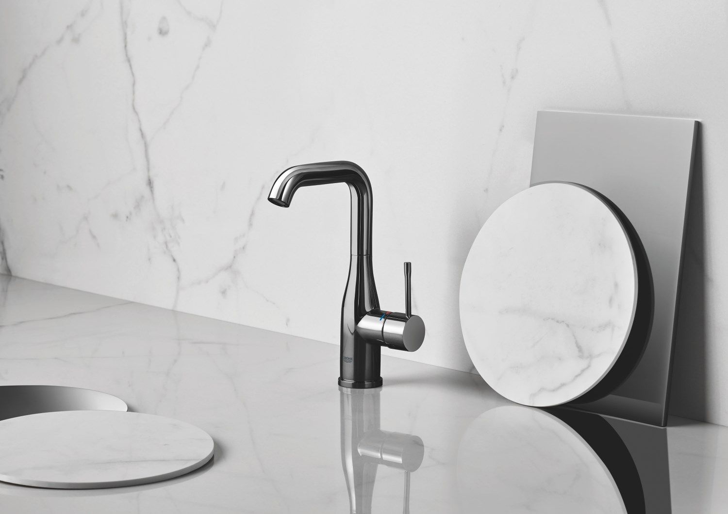 Однорычажный смеситель для раковины с раковиной Grohe Essence New ARCH-00017023 - Вид №3