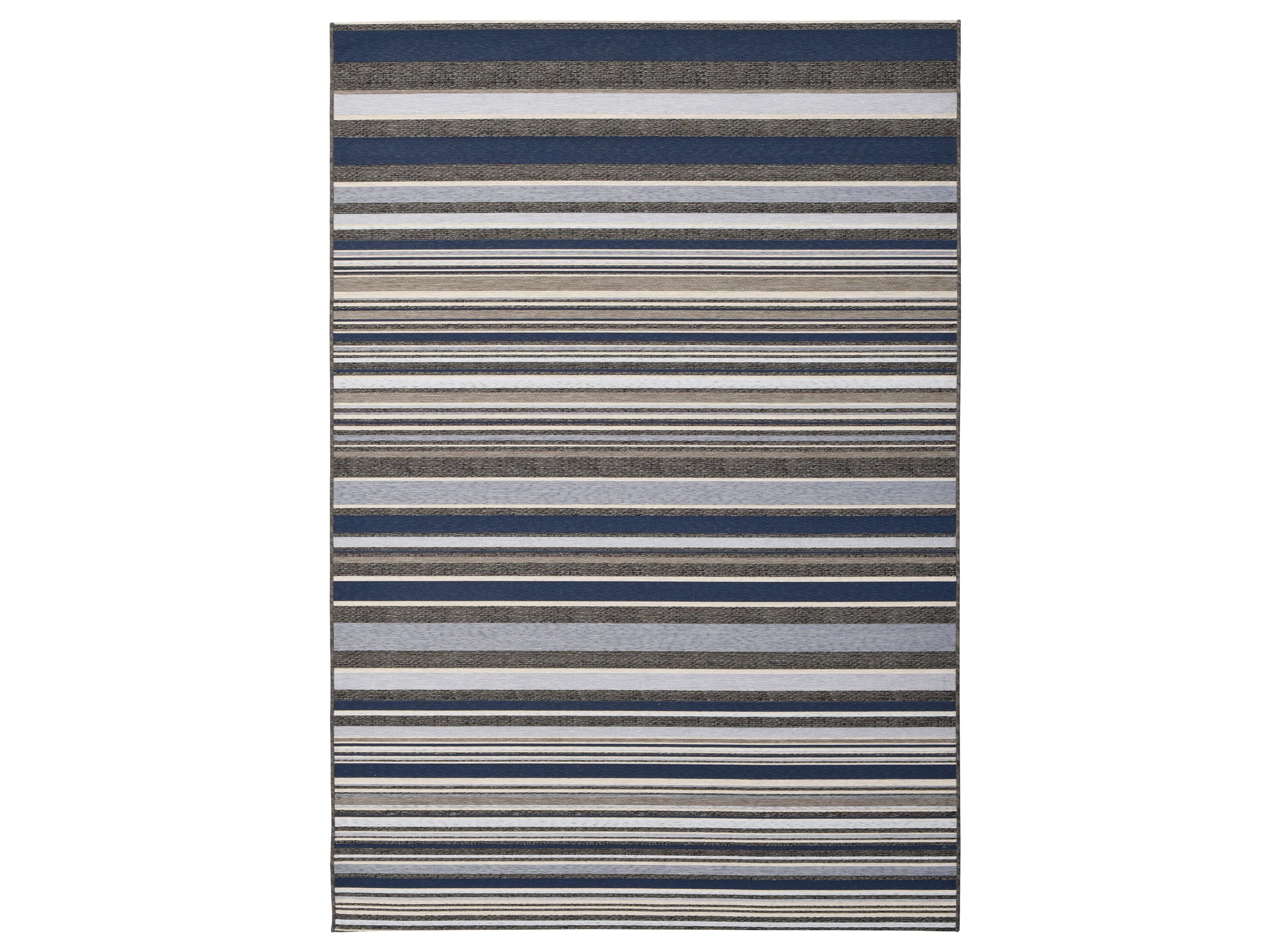 Полосатый напольный прямоугольный ковер Ademi Outdoor ARCH-00139030