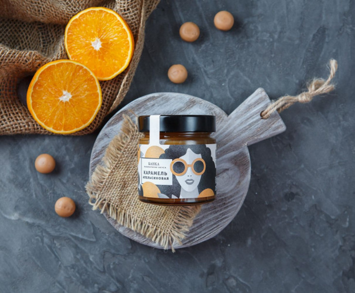 3897 Карамель апельсиновая Вкусляндия 
