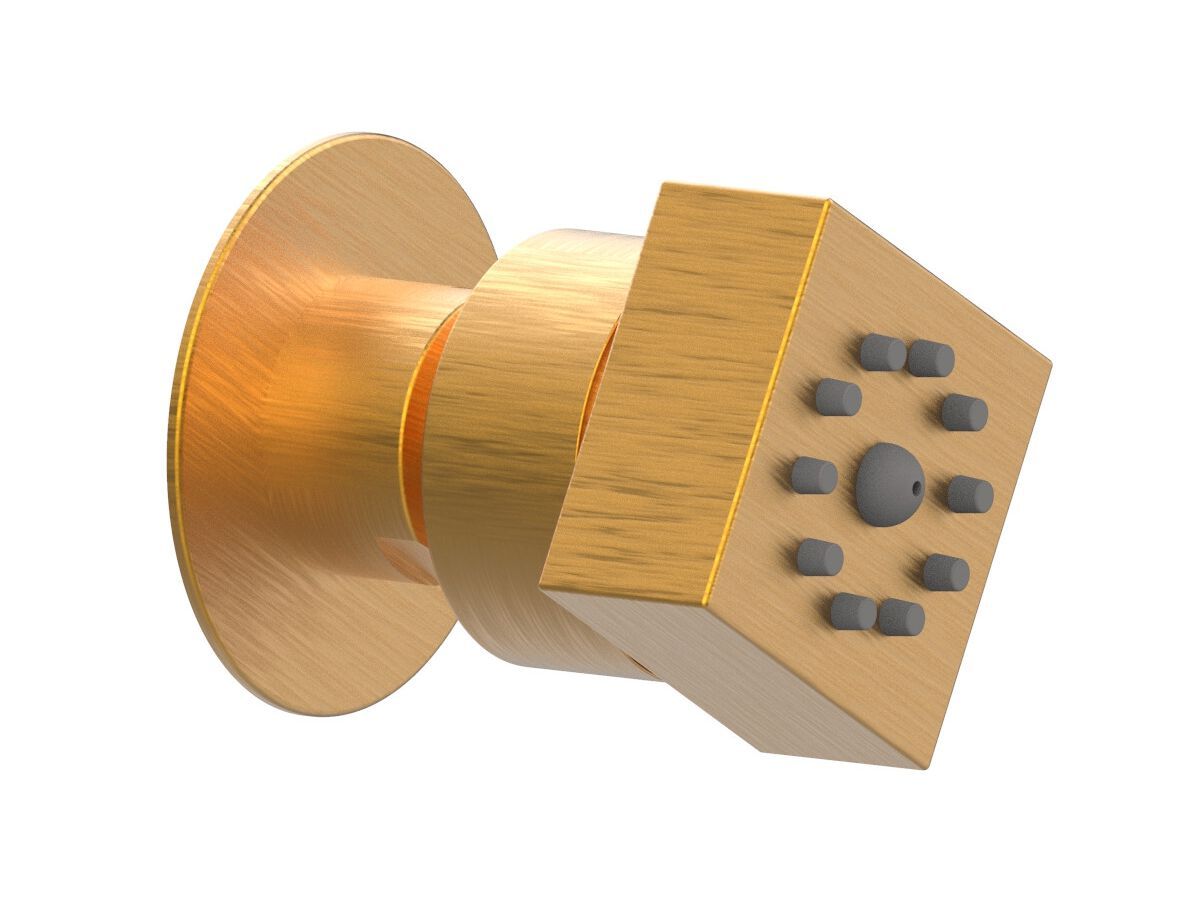 Боковая насадка для душа с системой защиты от накипи Rubinetterie Frattini душевые ARCH-00047938 - Вид №5