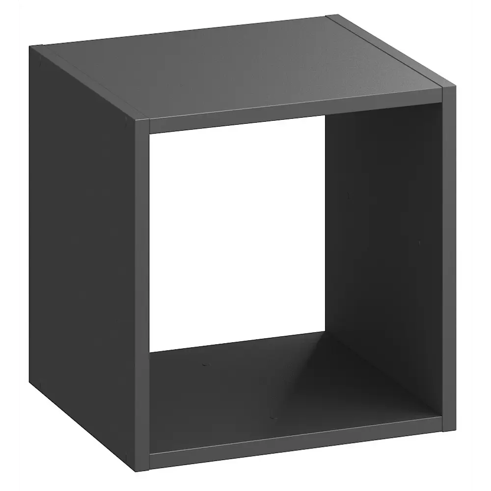 Стеллаж SPACEO KUB 1К, 36х36х31,7 см, цвет графит 82037447 STLM-2155923 