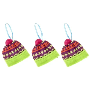 92726905 Набор елочных игрушек Шапка Monte christmas N6090152-Н3 8 см х 1 см разноцветный STLM-0966082