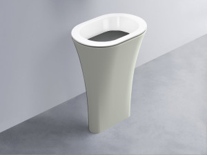 AMLA65-BL+AMPILO-CM+AMCOLO-PM Раковина Amedeo Ovale отдельностоящая cielo Enjoy + Amedeo