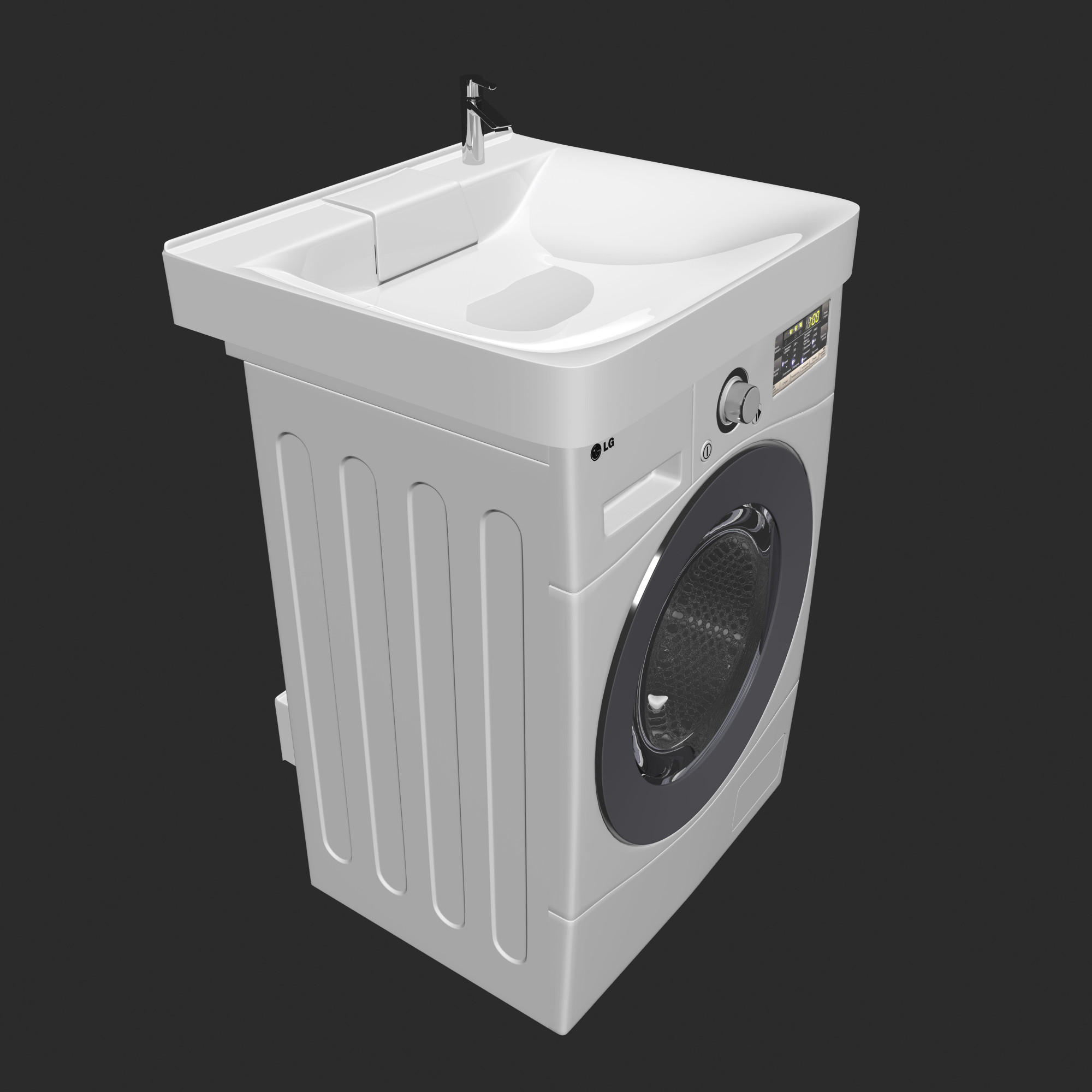 У71489 Раковина Laundry 600*600 1 Marka 