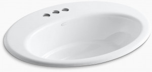 K-2907-4-0 Накладная раковина на столешницу  прямоугольная Kohler