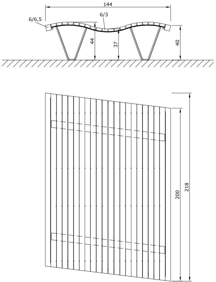Euroform W Садовый стул из дерева  398  - Вид №4