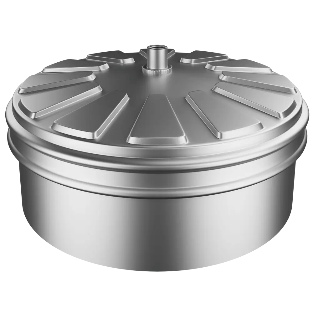 Отвод конденсата внутренний для трубы Металлик и Ко 430/0.5 мм D200 мм STLM-2119012