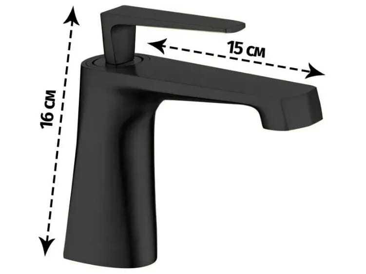 Смеситель для раковины Fontana Showers блеск ARCH-00097932 - Вид №22