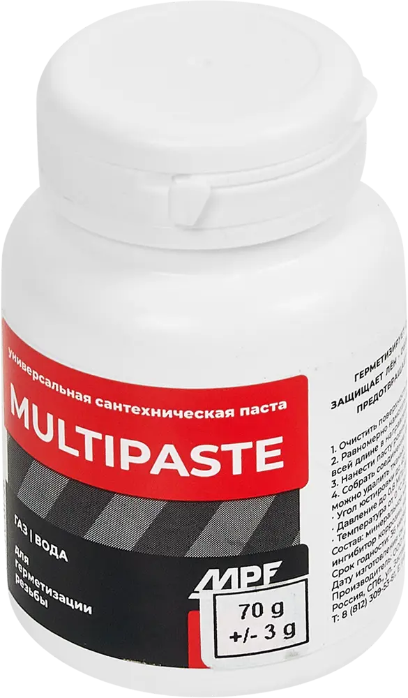 86867046 Паста уплотнительная Multipaste универсальная 70 г STLM-0072243