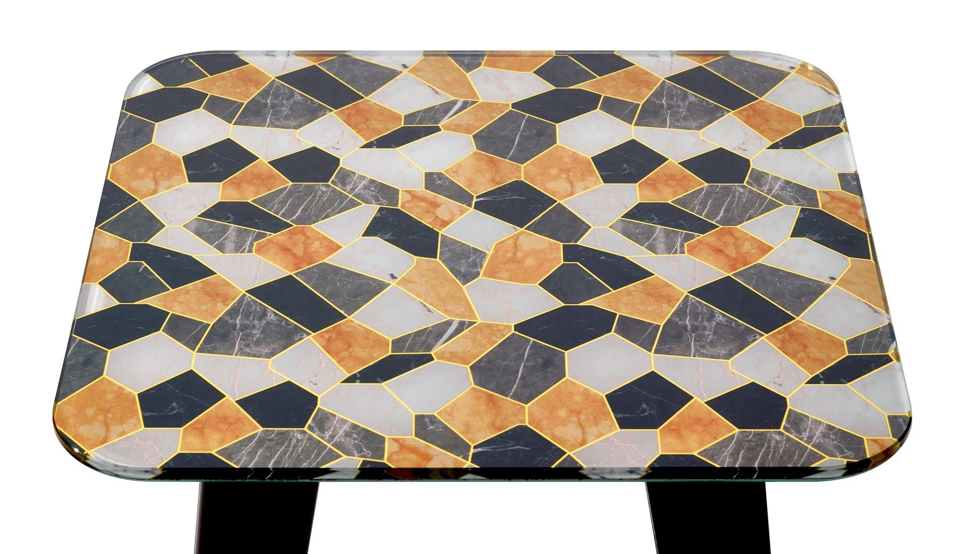 Квадратный стеклянный журнальный столик Sicis OWEN ARCH-00049612 - Вид №3