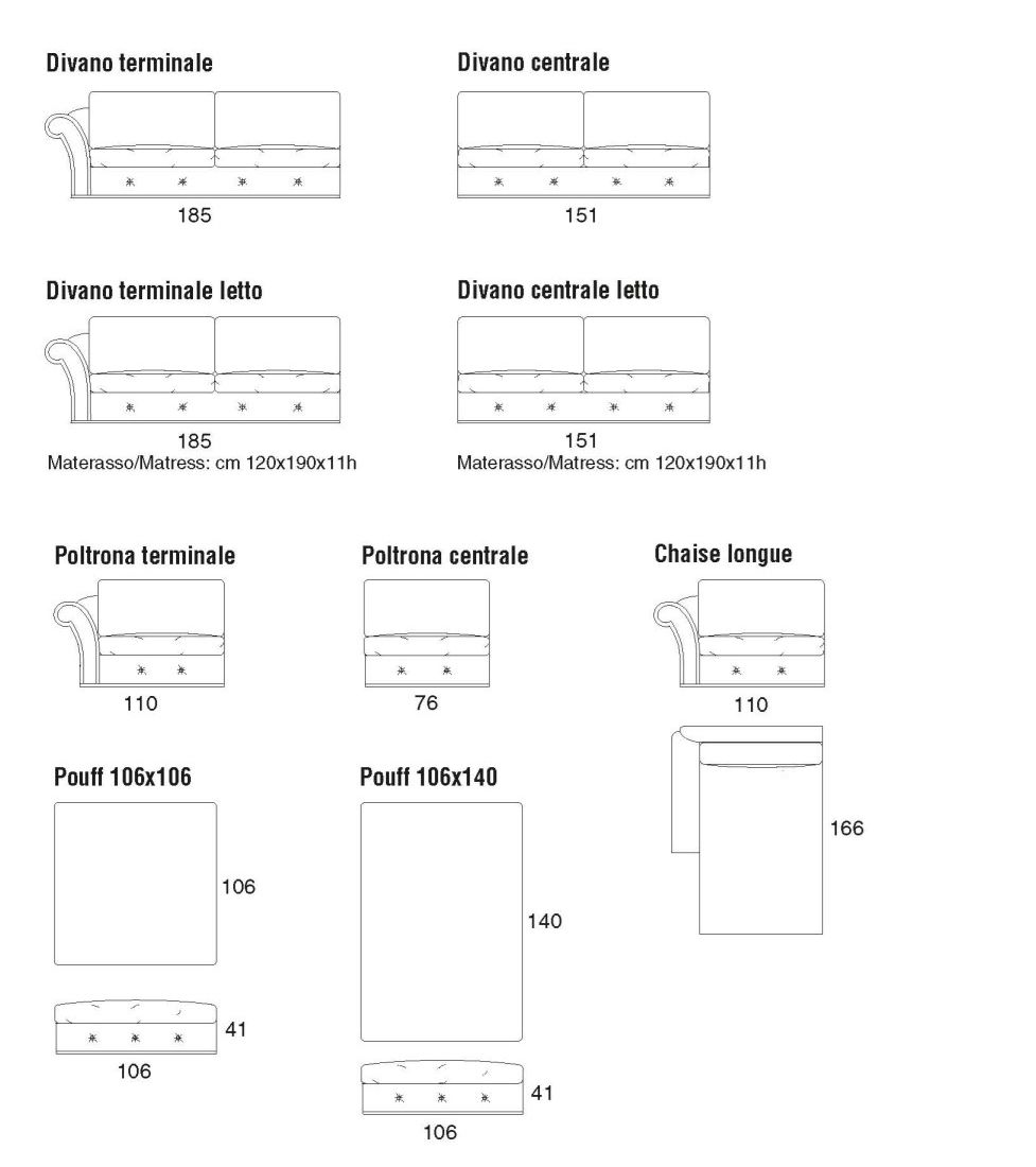 Бархатный угловой диван Former In Italia Ramon Plus ARCH-00031888 - Вид №2