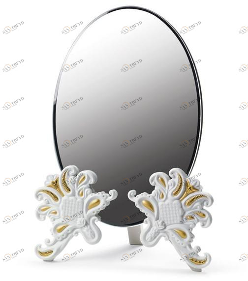 Lladró Овальное настольное зеркало  01007830 