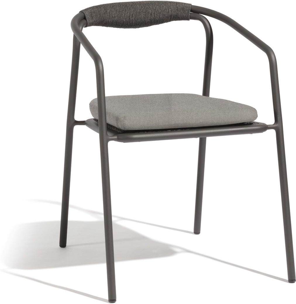 Стул лава веревка 4,5мм антрацит Manutti Duo MNST38 - Вид №4