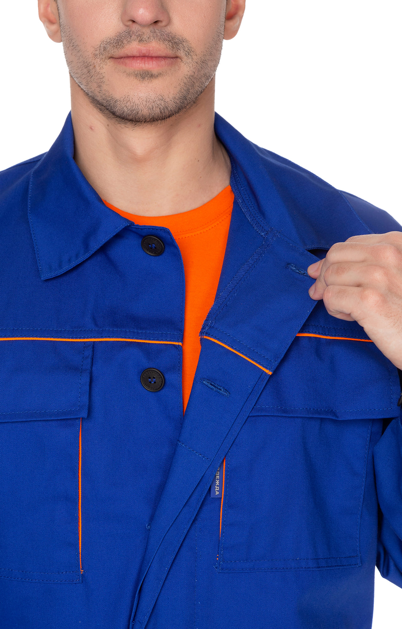 65478 Костюм "Эксперт-2" василек  Летняя спецодежда  размер 48-50/182-188  - Вид №15