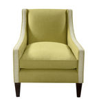 LU003A Кресло Хокни с фиксированной спинкой ijlbrown  - Вид №5