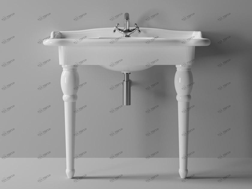 28260101 Напольная раковина стоящая овальная Alice Ceramica Boheme