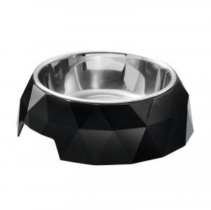 ПР0050310 Миска для собак меламиновая Kimberley черная 160мл HUNTER