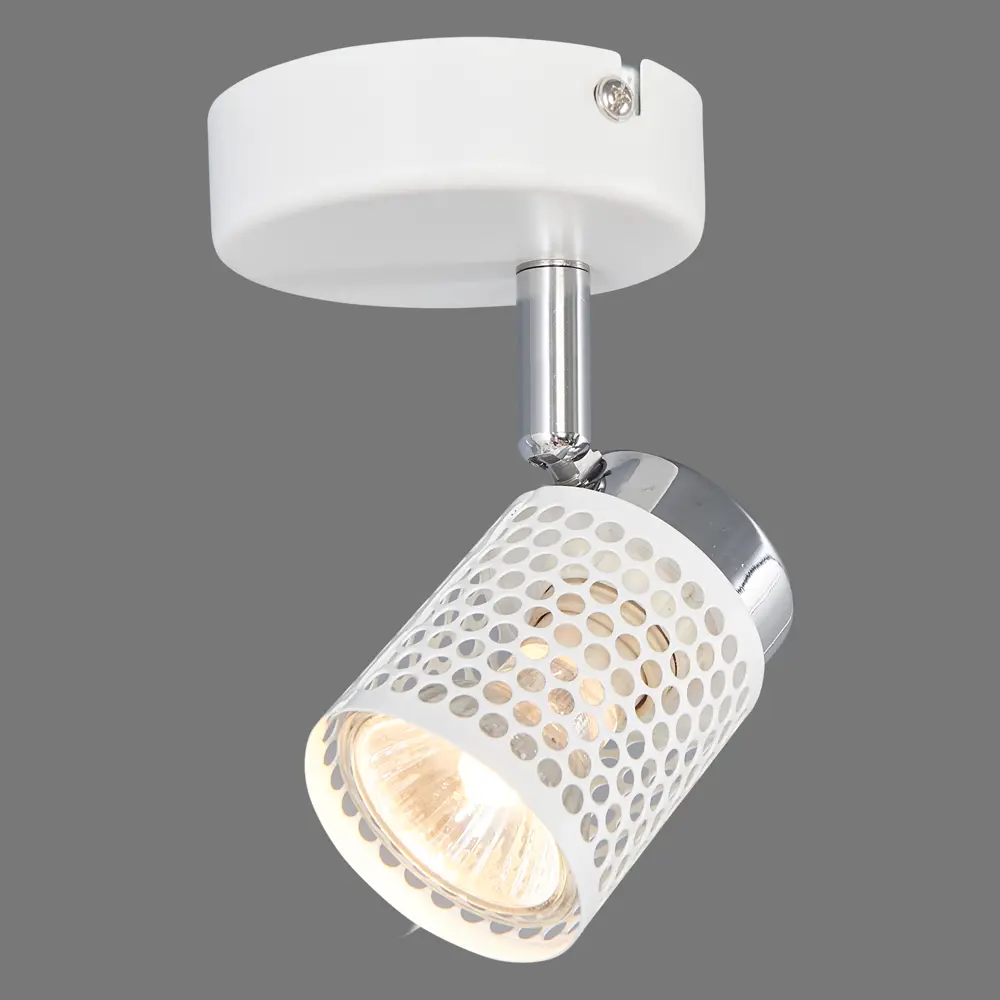 Спот поворотный Gauze 1xGU10x35 Вт цвет белый LAMPLANDIA STLM-2177254 - Вид №2