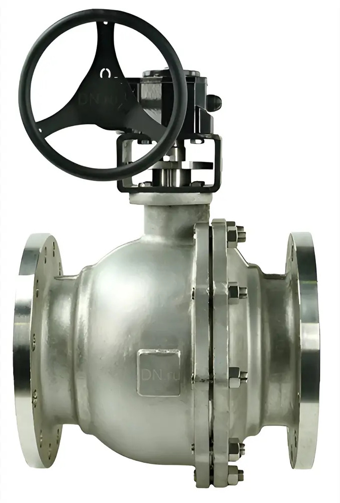 91475910 Кран шаровой фланцевый DN.RU D160-04845 фланцевый нержавеющая сталь STLM-0805700