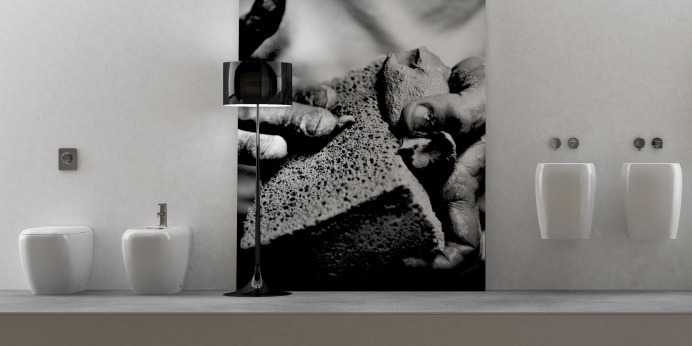 SHVA Приставной унитаз напольный Белый Ceramica Cielo SHUI Италия - Вид №3