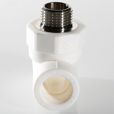 VTp.733.0.02004 Фитинг полипропиленовый – тройник с переходом на наружную резьбу Valtec 20 мм х 1/2"  - Вид №2