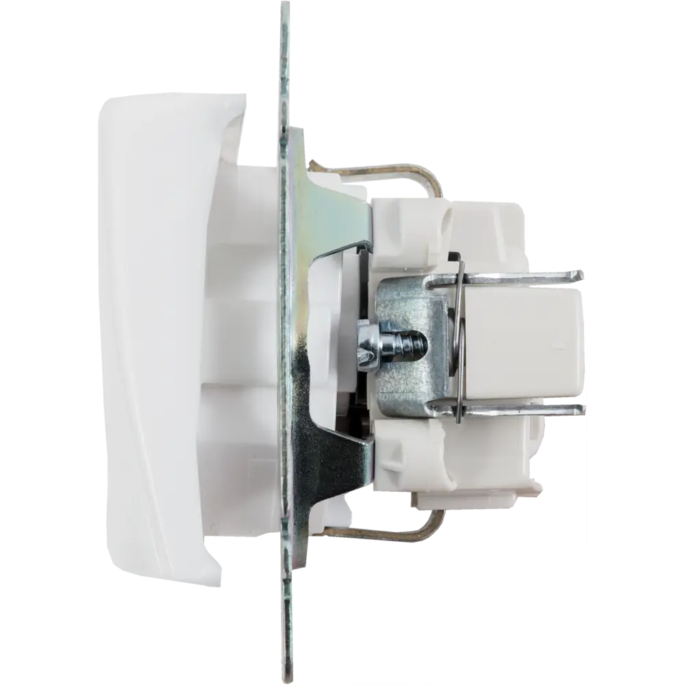 Legrand Valena Classic - розетка с крышкой и заземлением, белая 10321000 STLM-0000428 - Вид №3