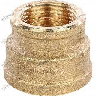 Муфта переходная ВВ 1 1/2х1" латунь STOUT SFT0005001121