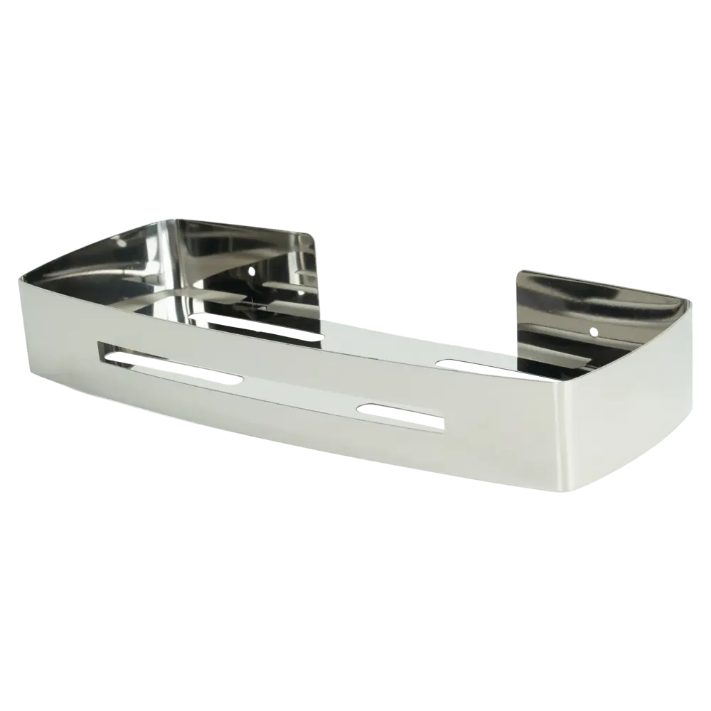 VIDAGE Стоун - Хромированная полка для ванной с креплениями 89384541 STLM-1580859