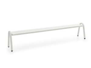 Стальная садовая скамейка с порошковым покрытием