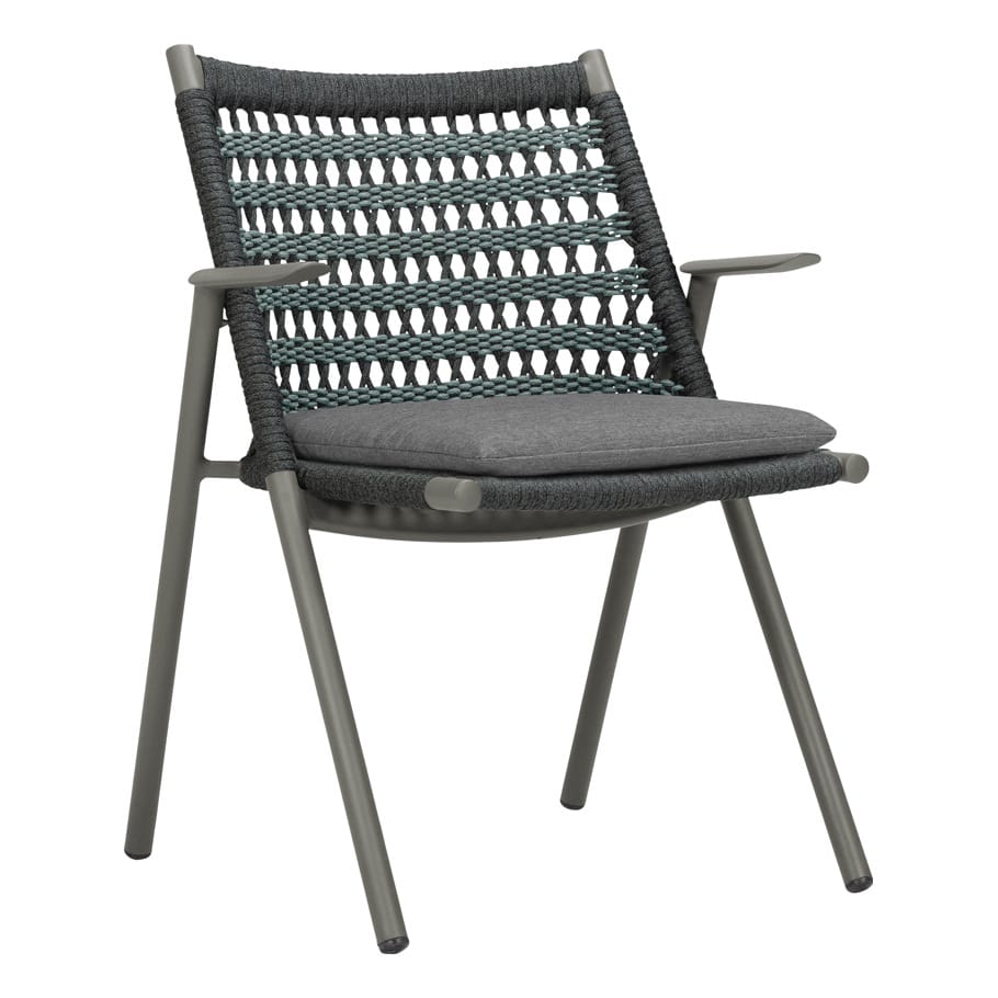 Стул из морской веревки с подлокотниками JANUS et Cie Anatra ARCH-00120494 - Вид №30