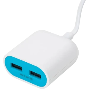 Удлинитель бытовой Electraline 2 розетки без заземления 2x0.75 мм 1.5 м цвет белый