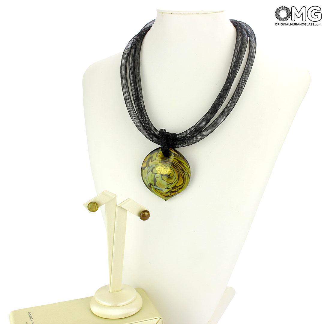 4757 ORIGINALMURANOGLASS Ожерелье с венецианскими бусинами Zattere 100 см  - Вид №1