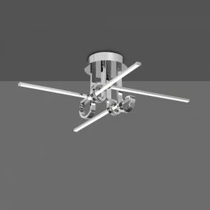 Потолочный светильник серебристый Mantra Cinto 6125 MANTRA ДИЗАЙНЕРСКИЕ, CINTO 00-3890473 Серебро