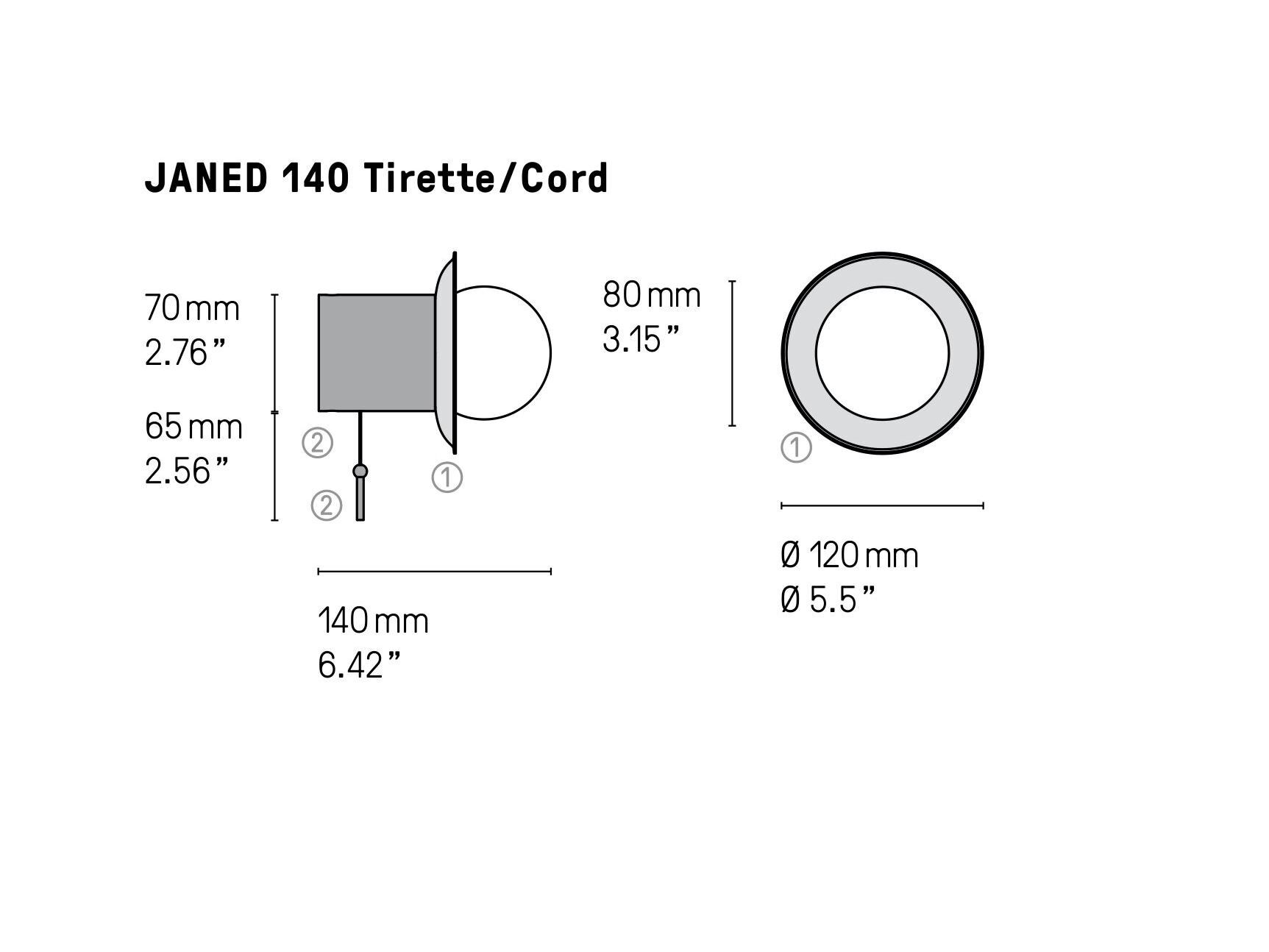 Латунный светодиодный настенный светильник CVL Luminaires Janed ARCH-00059893 - Вид №30