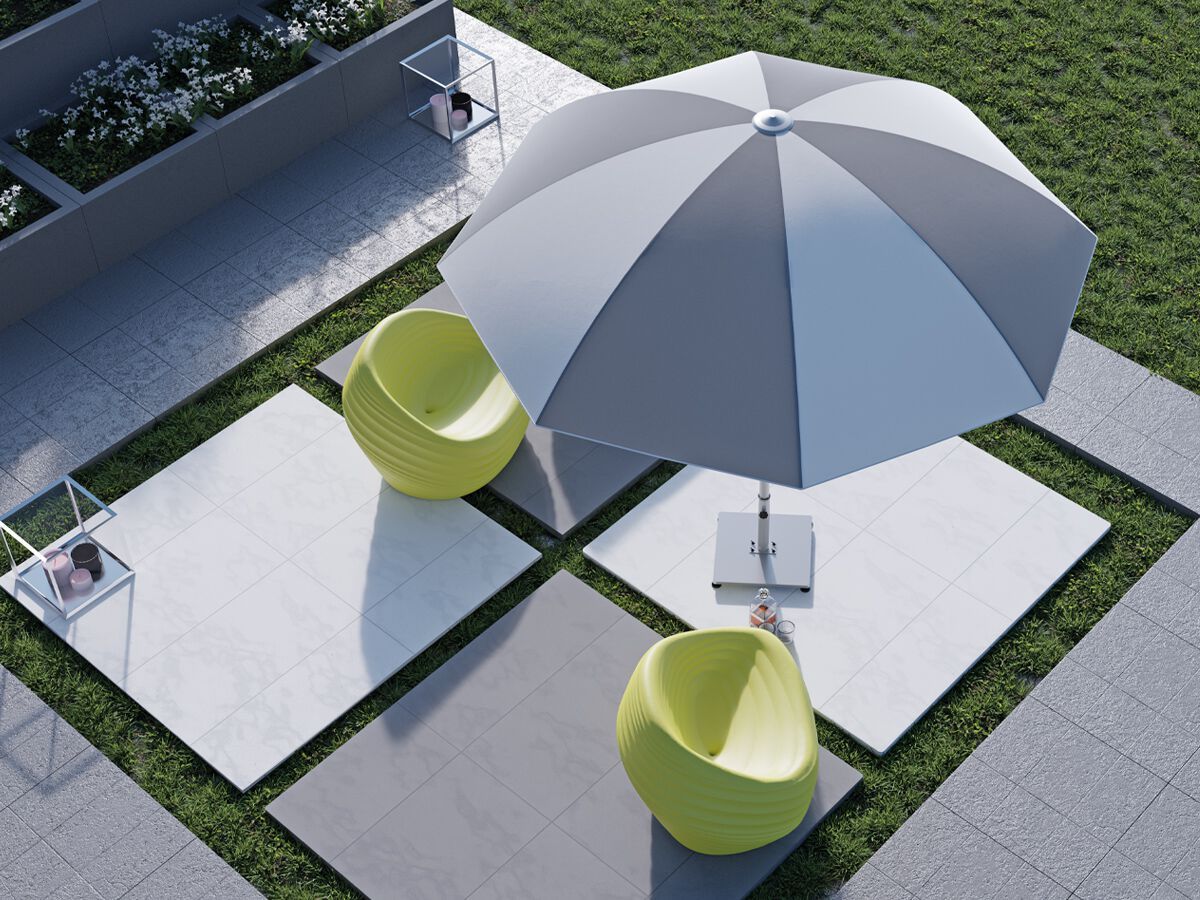 Зонтик с центральным полюсом Ombrellificio Poggesi DOME ARCH-00007827 - Вид №1