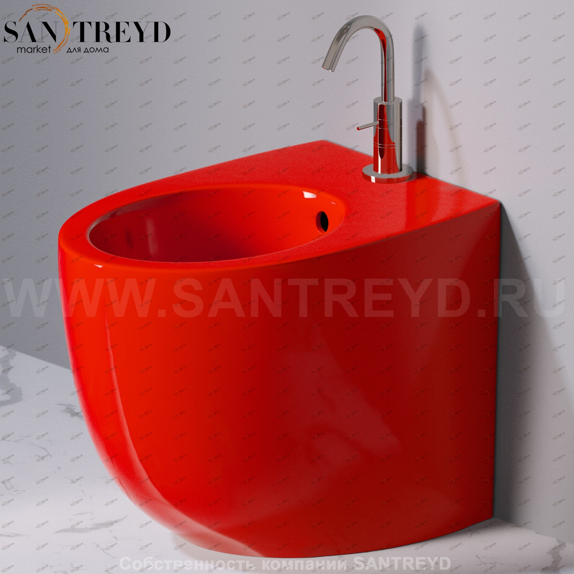 S558T1R1V0.125 Биде напольное Dot A. e T. Italia AeT ITALIA DOT 2.0