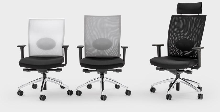 Viganò Кресло руководителя из ткани с подлокотниками Queen mesh sun-id-1426628 - Вид №2