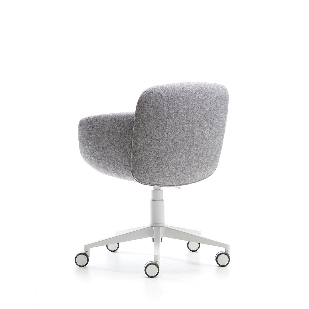 Мягкое вращающееся офисное кресло с колесами VAGHI Viva Guest ARCH-00042478 - Вид №3