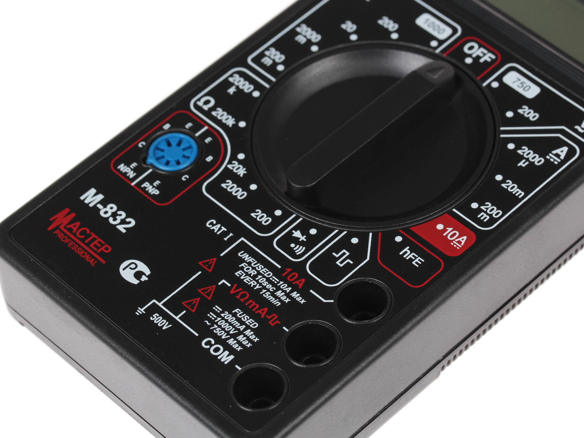 Мультиметр Master Professional M832 1063069 STDN-0070077 - Вид №4