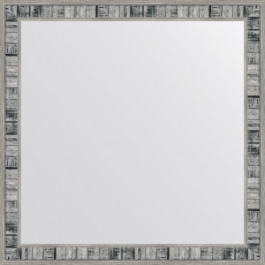 BY 7495 Зеркало в багетной раме - состаренное дерево 50 mm EVOFORM Definite