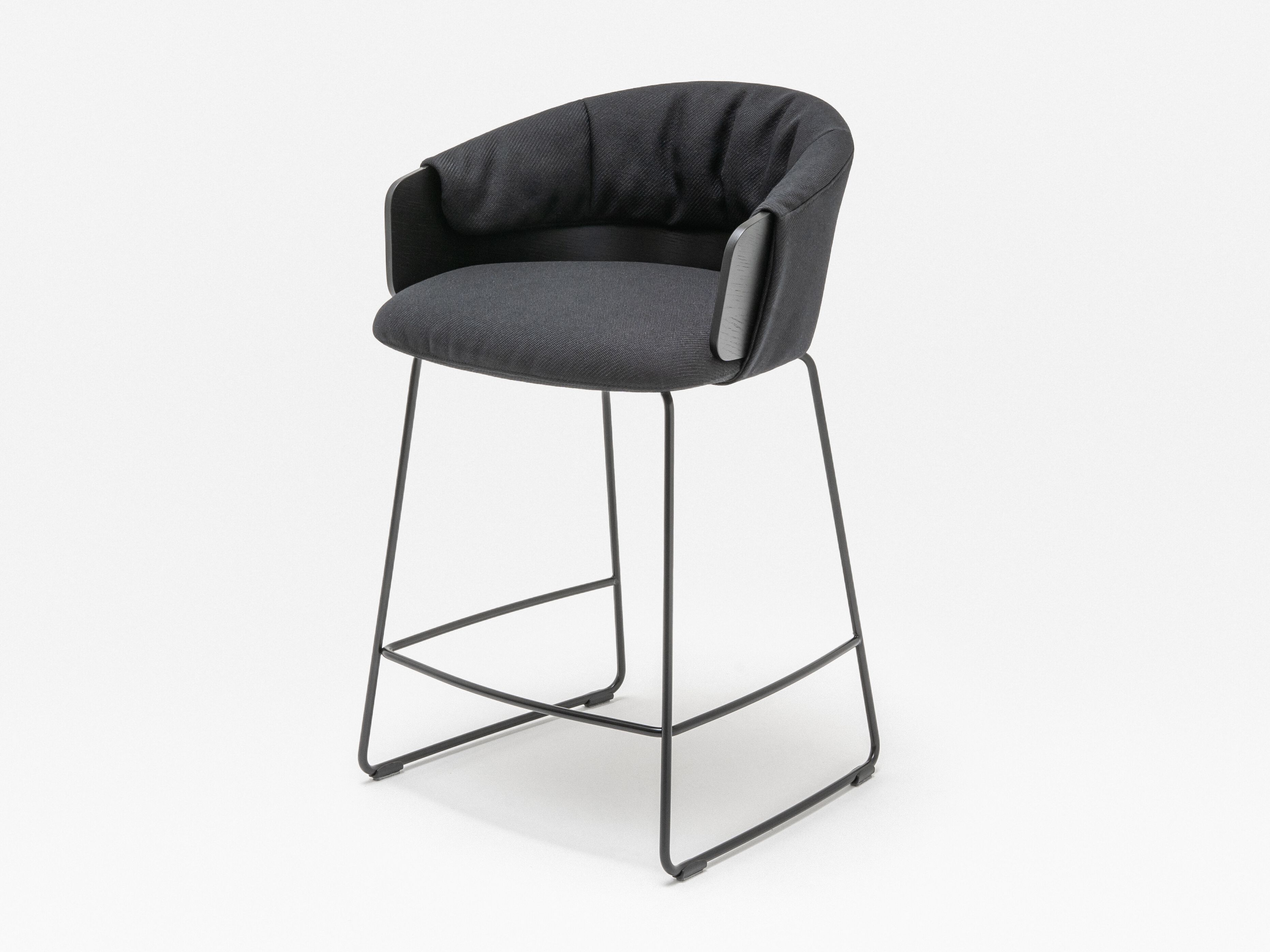 Высокий табурет из ткани MDD COLLAR ARCH-00153163