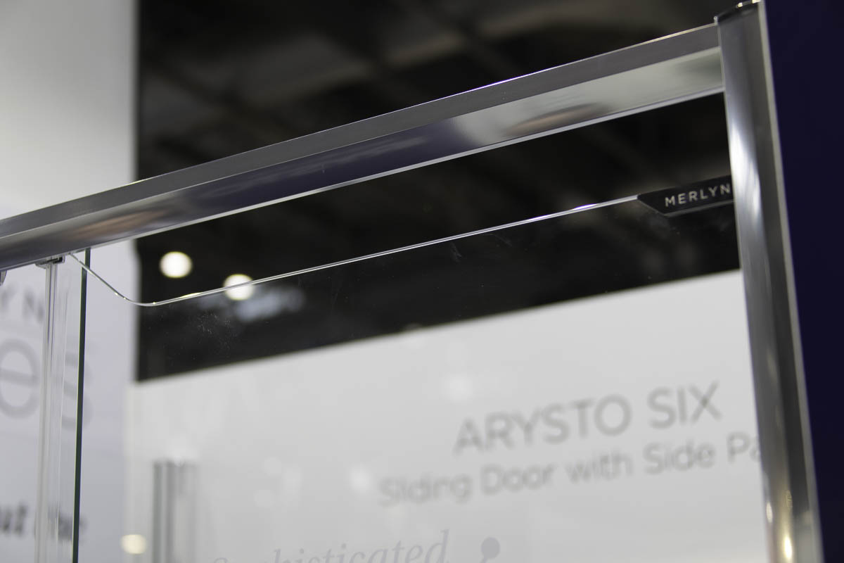 Душевой уголок асимметричный AR61Q976 L или R Merlyn Arysto Хромированный  - Вид №2