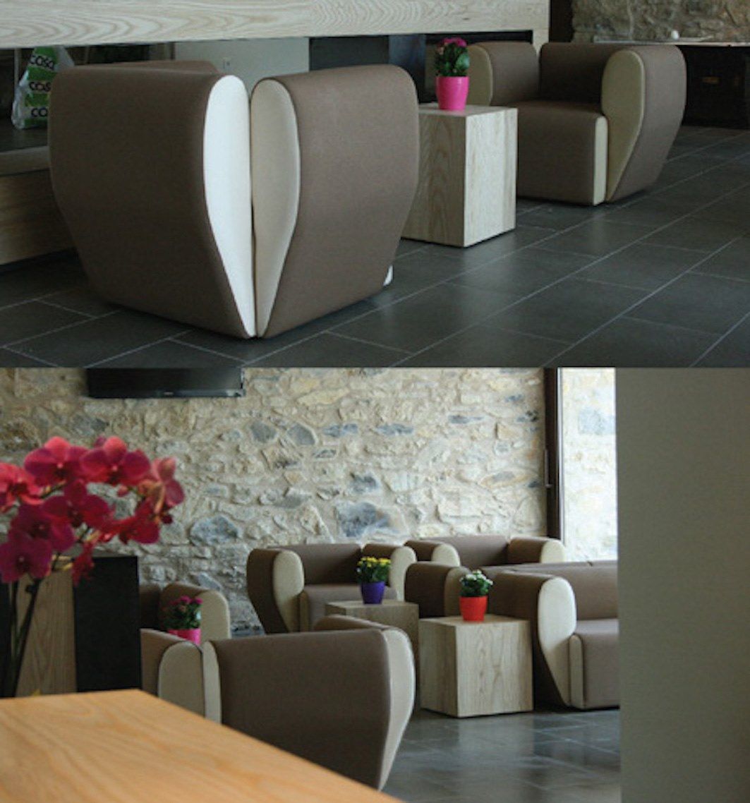 Модульный тканевый диван CREARTE COLLECTIONS Tulipa Contemporain ARCH-00100976 - Вид №3