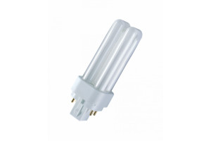 18295849 Компактная люминесцентная лампа DULUX, неинтегрированная 18W/827 GX24q-2 10X1 4050300012148 Osram
