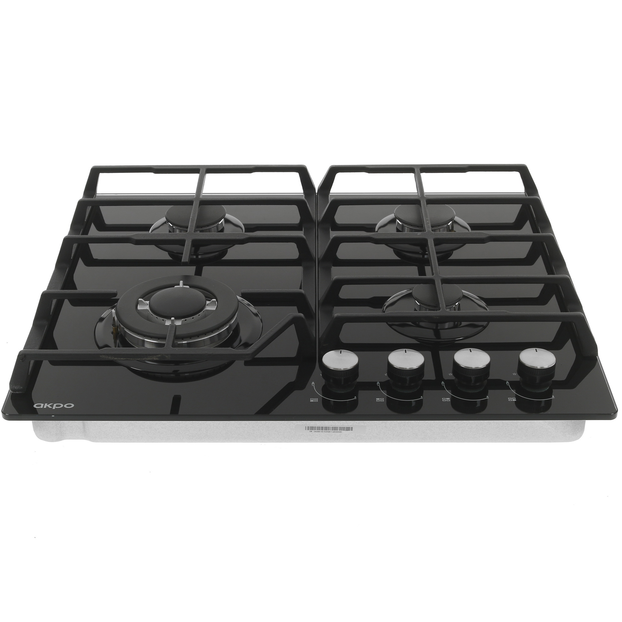 8159964 Газовая варочная поверхность Akpo PGA 604 HGC-T BL STDN-0101662 - Вид №1