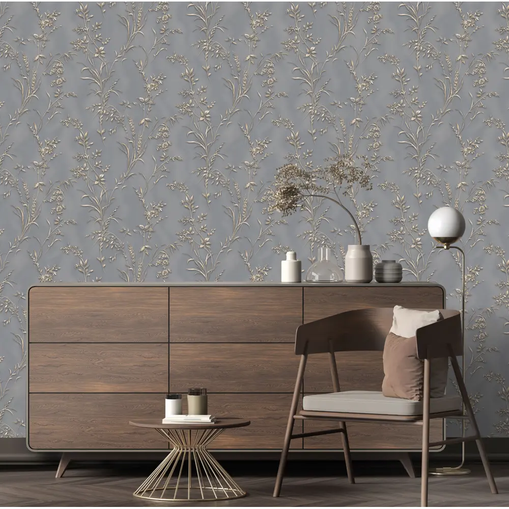 Обои флизелиновые Артекс Злата 2 графит 1.06 м 11426-05 89457311 STLM-2163886 - Вид №6