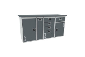 16930351 Верстак SMART 1760.4.P.Y.1-1 Б03550 ДВК