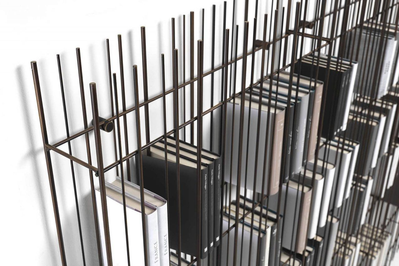 Книжный шкаф из металла Mogg метрическая ARCH-00025526 - Вид №4