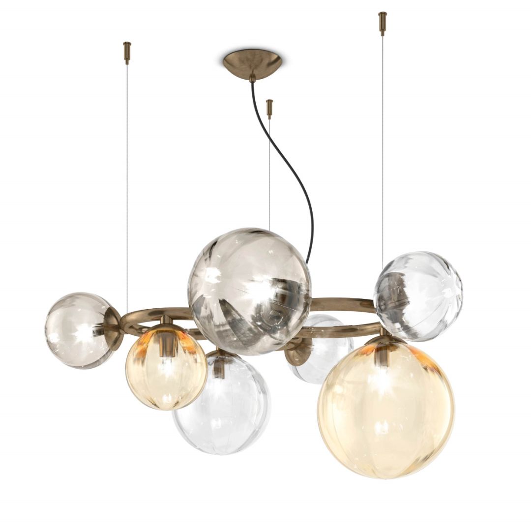 Vistosi PUPPET RING SP 7 FU/TR NNS люстра светильник подвесная 119510 - Вид №1