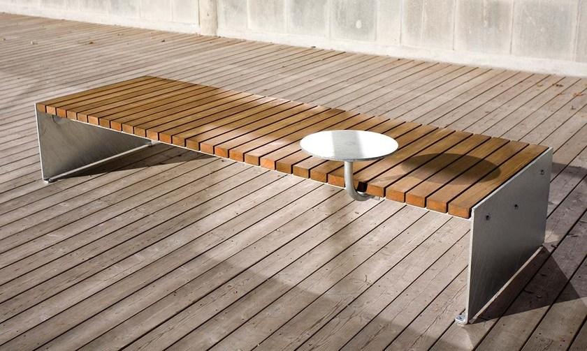 VESTRE Модульная скамья из стали и дерева без спинки Vroom sun-id-1463869 - Вид №9